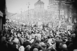 [This is the biggest protest Ukraine as seen since the Orange Revolution]