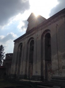 Pidkamin monastery arches