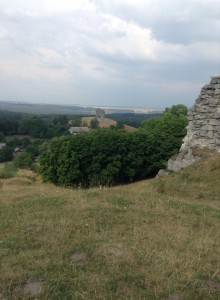 Pidkamin rock from a distance