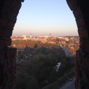 View of the city from the castle