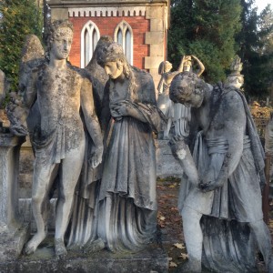 At Lychakiv Cemetery
