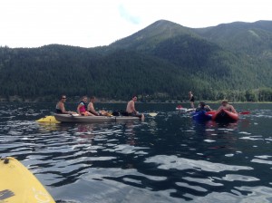 family reunion kayaks