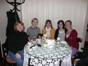 tea out with tesol girls